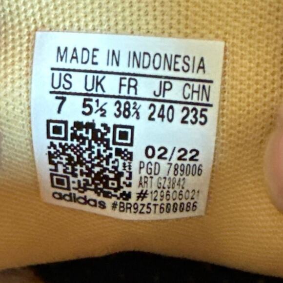 Adidas Streetcheck Sneaker - Women's Size 7 Orange Leather  Casual EUC - Picture 5 of 14